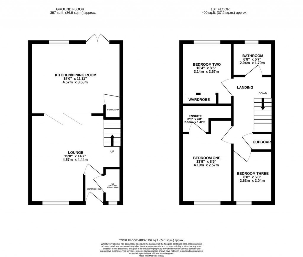 Floorplans For Bridegroom Street, Market Harborough