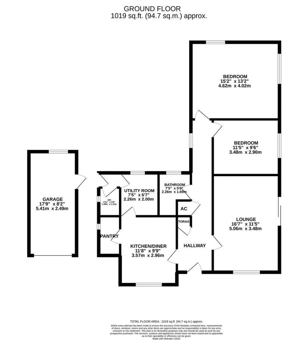 Floorplans For Hallaton Road, Tugby, Leicester
