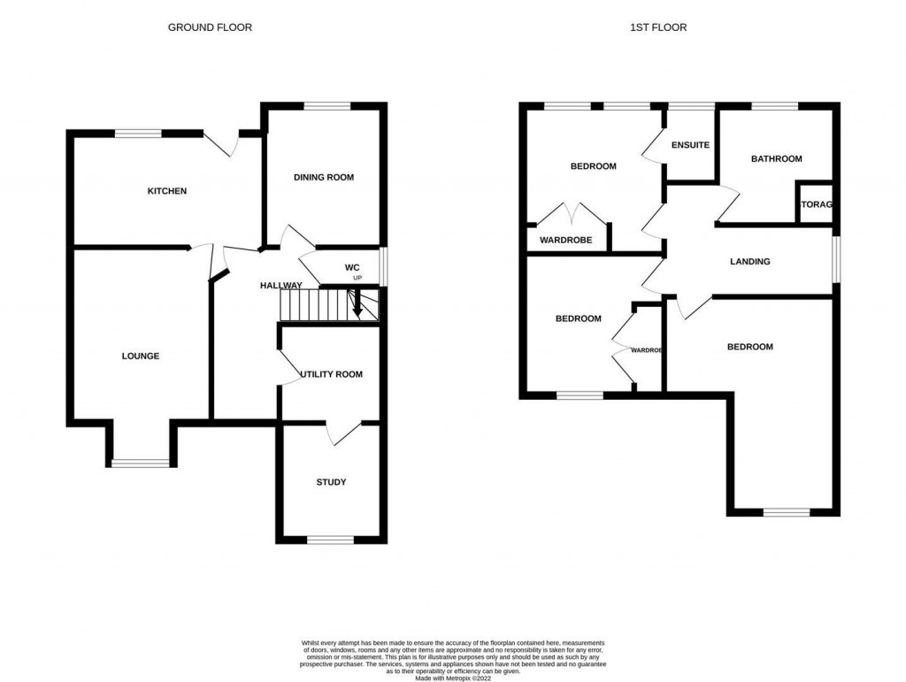 Floorplans For Oathill Rise, Burton Latimer, Kettering