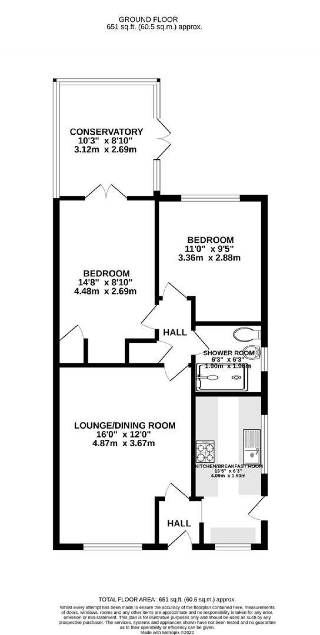 Floorplans For Woodland Avenue, Barton Seagrave, Kettering