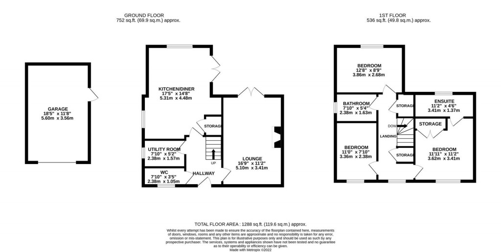 Floorplans For Isemill Road, Burton Latimer