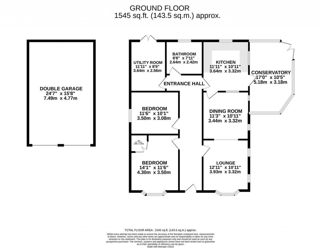 Floorplans For Burton Road, Finedon, Wellingborough