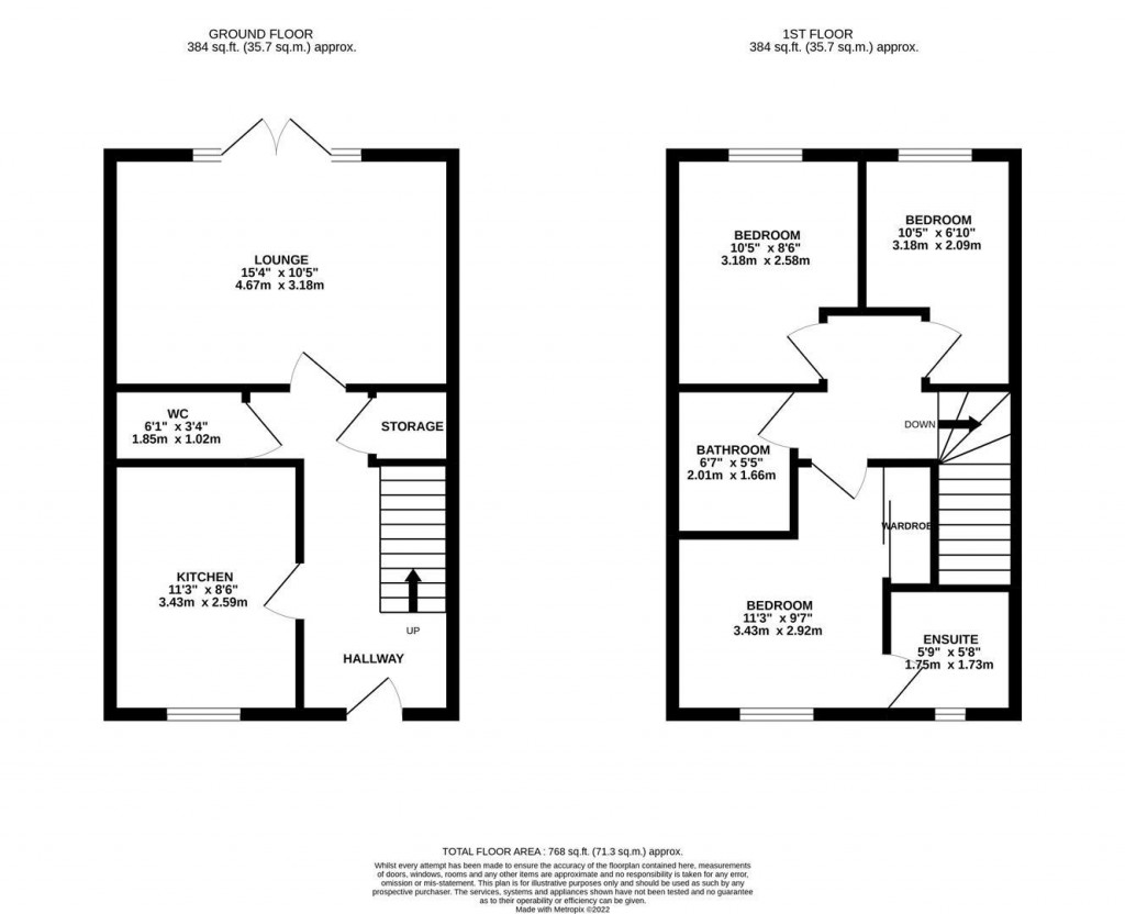 Floorplans For Lowick Close, Burton Latimer, Kettering