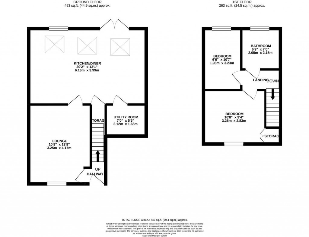Floorplans For Bowland Drive, Barton Seagrave, Kettering