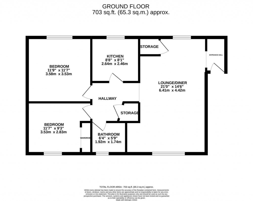 Floorplans For Gainsborough Road, Corby