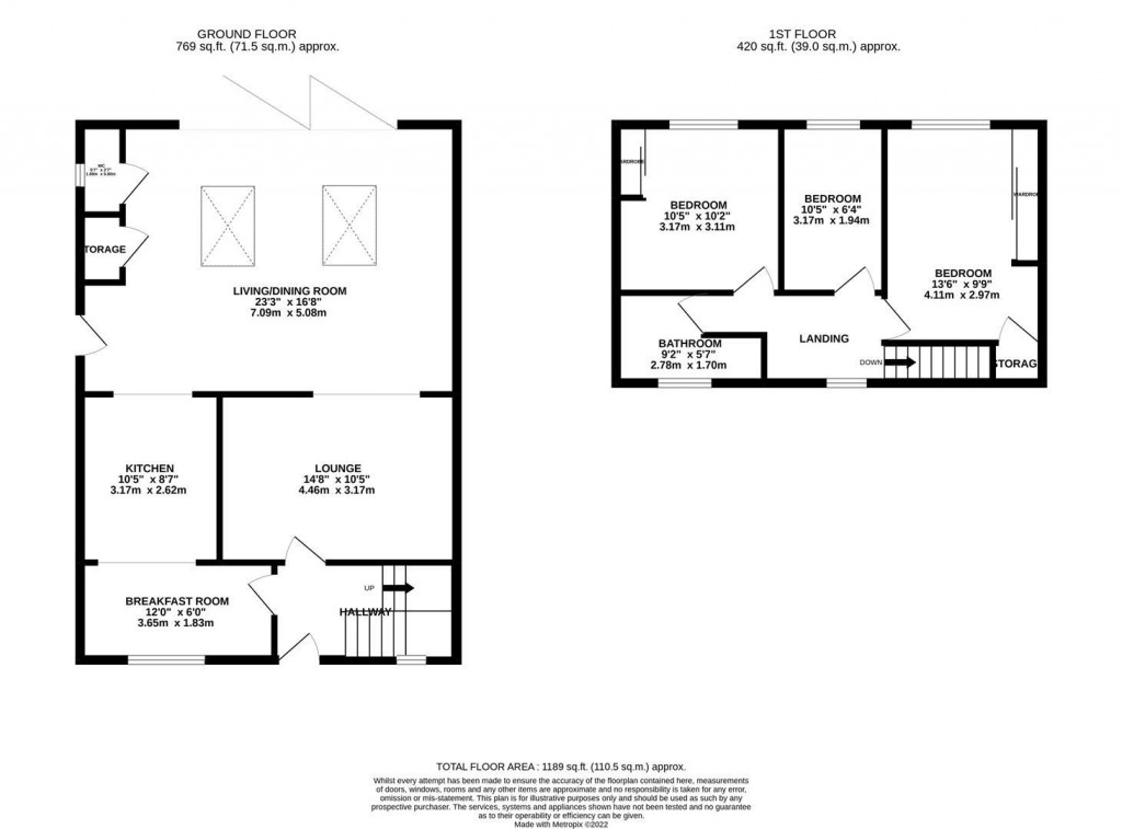 Floorplans For Ribblesdale Avenue, Corby
