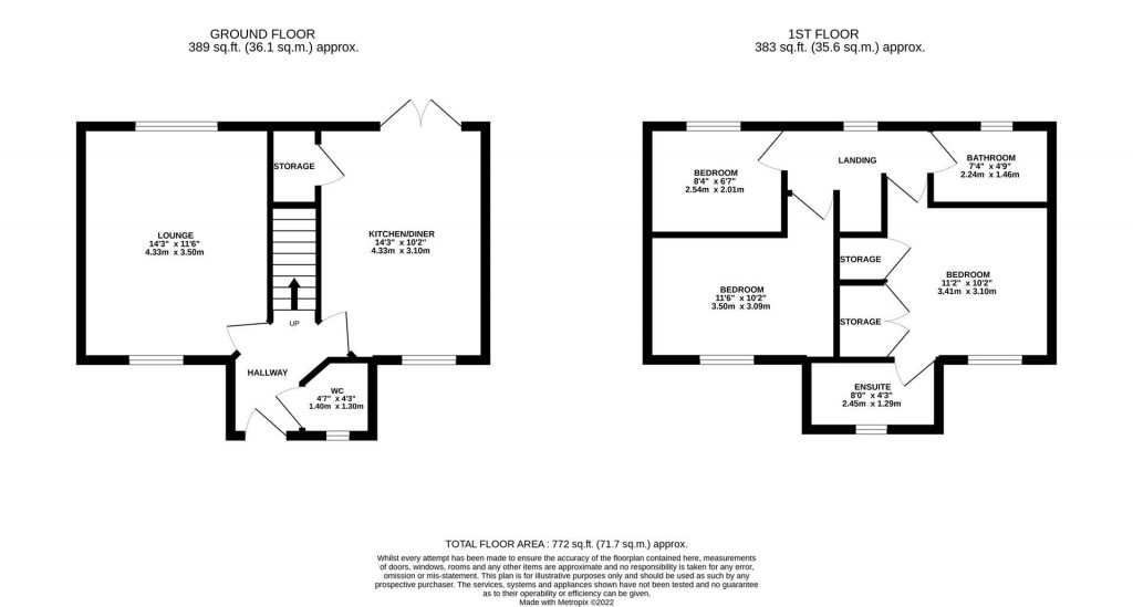 Floorplans For Keatings Road, Corby