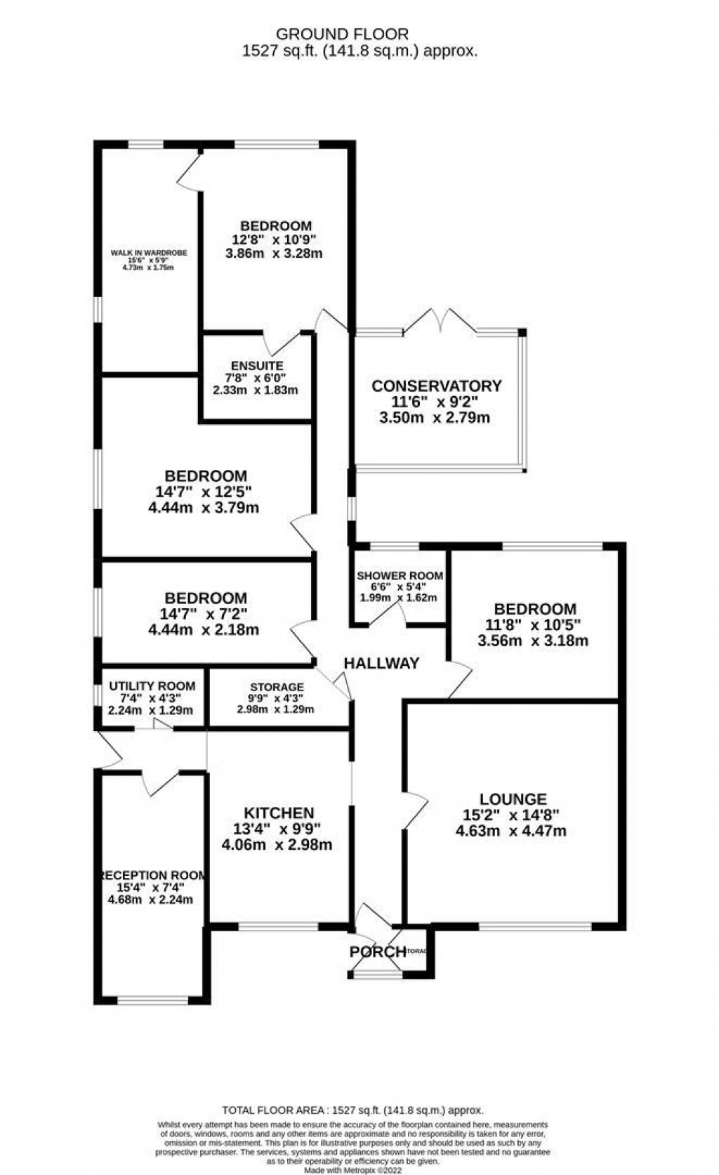 Floorplans For Cardigan Road, Stanion, Kettering