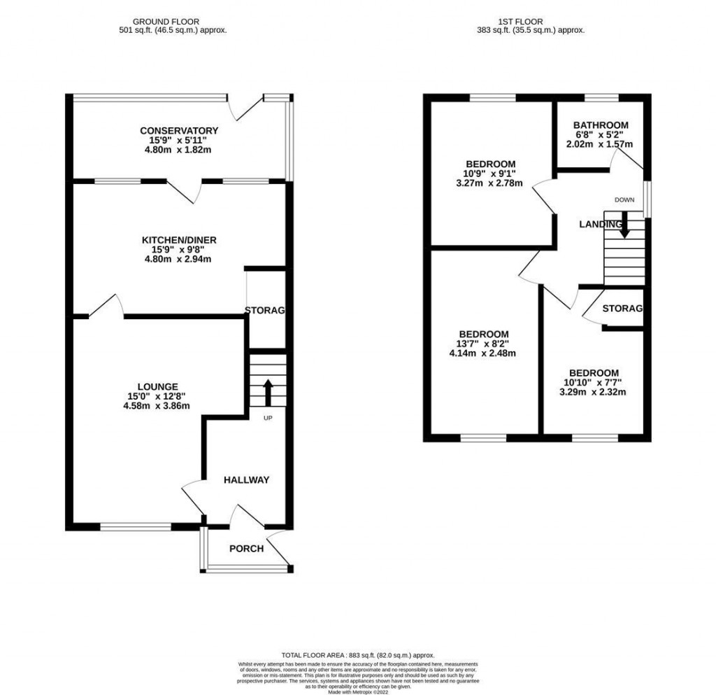 Floorplans For Tower Hill Road, Corby