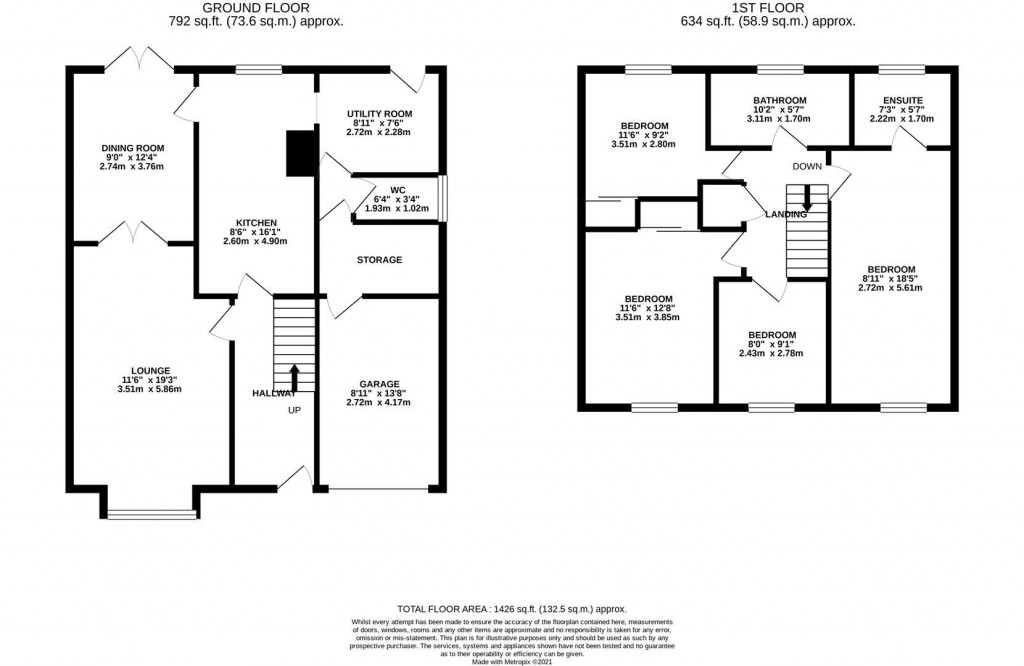 Floorplans For Hubble Road, Corby