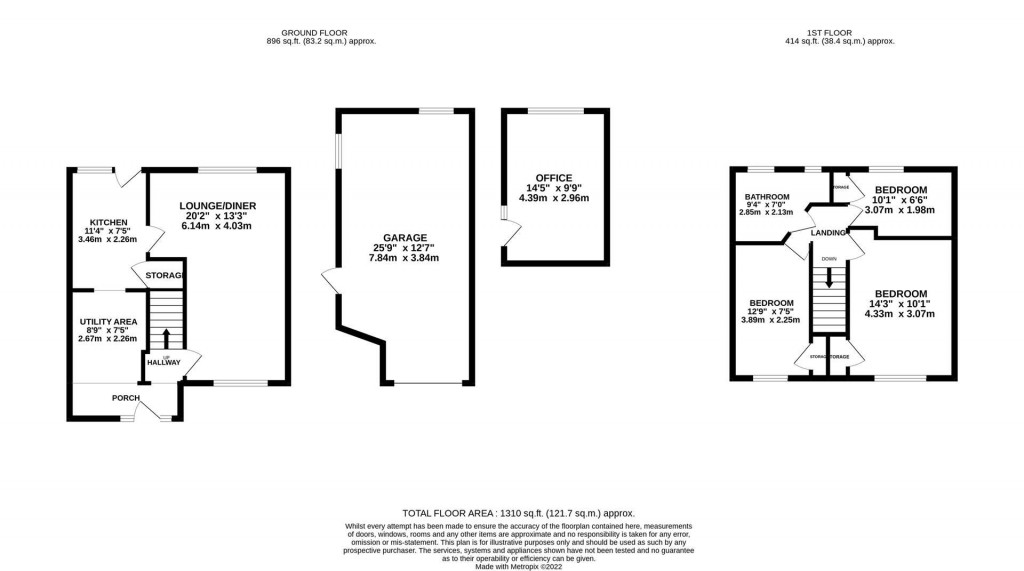 Floorplans For Maidford Road, Corby