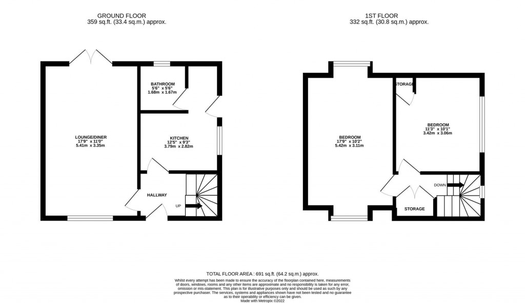 Floorplans For Upperfield Grove, Corby