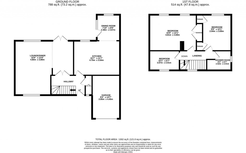 Floorplans For Richmond Road, Corby