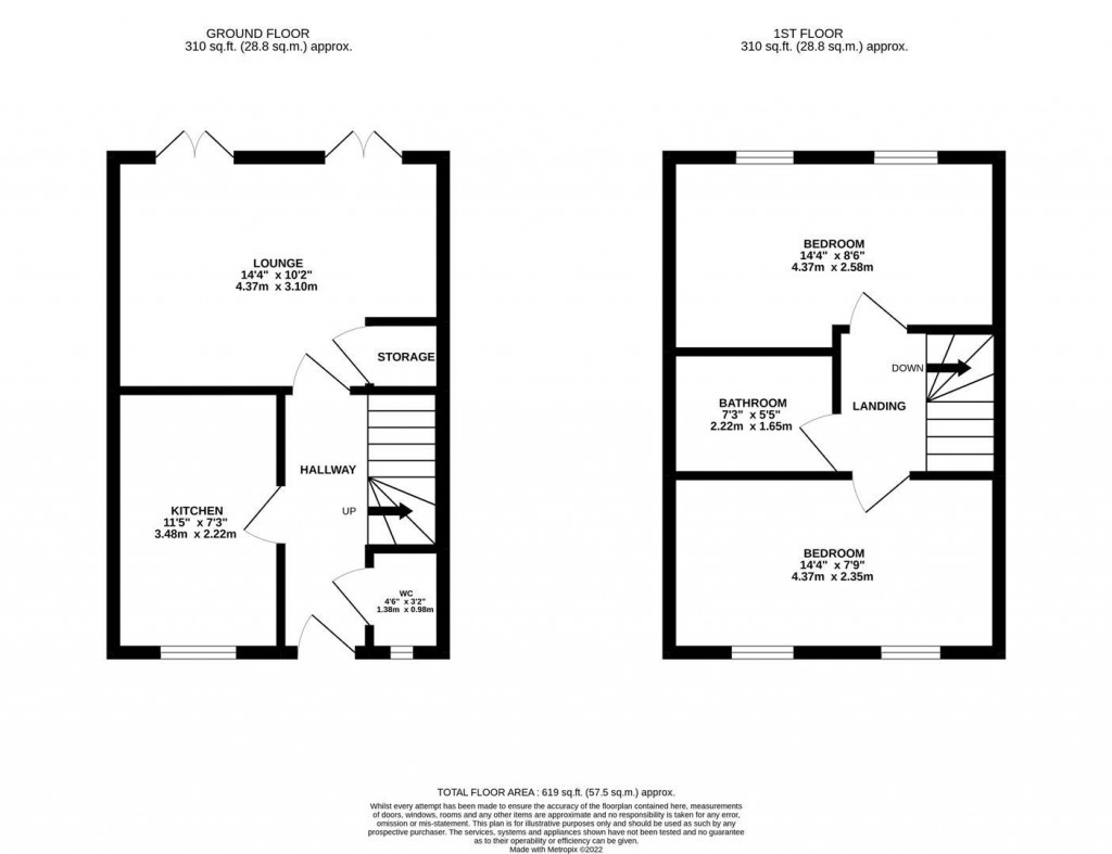 Floorplans For Gunnell Road, Corby