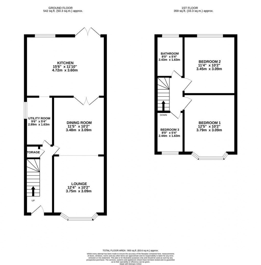 Floorplans For Beverley Road, Kettering