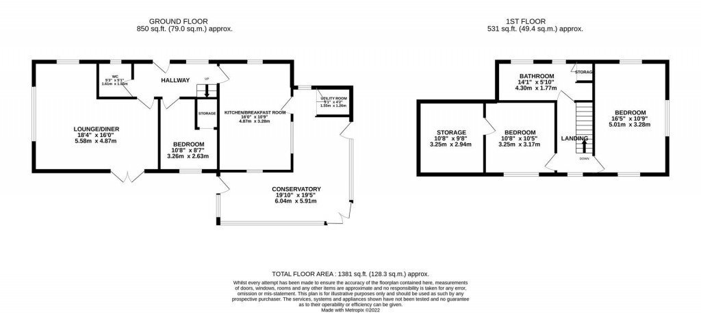 Floorplans For Braybrooke Road, Desborough