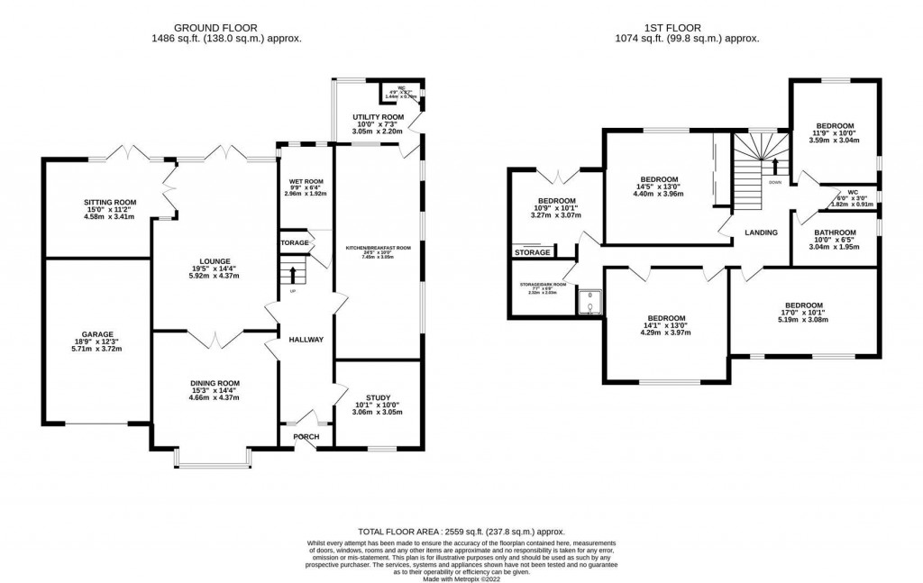 Floorplans For London Road, Kettering