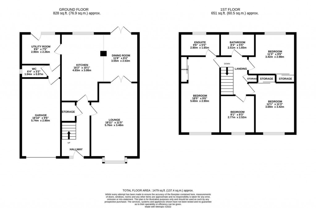 Floorplans For Burditt Close, Rothwell