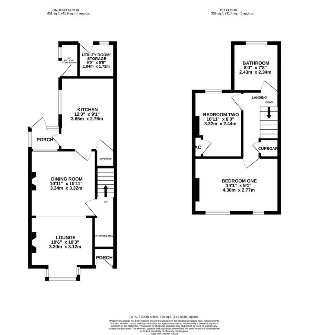 Floorplans For Desborough Road, Rothwell