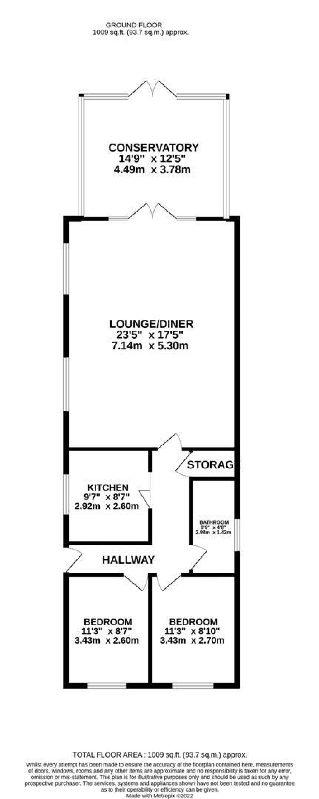 Floorplans For Copelands Road, Desborough