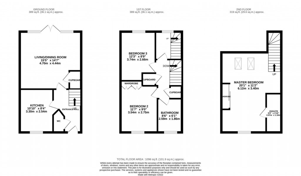 Floorplans For Claydon Avenue, Barton Seagrave