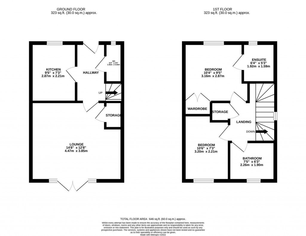 Floorplans For Shortland Road, Kettering