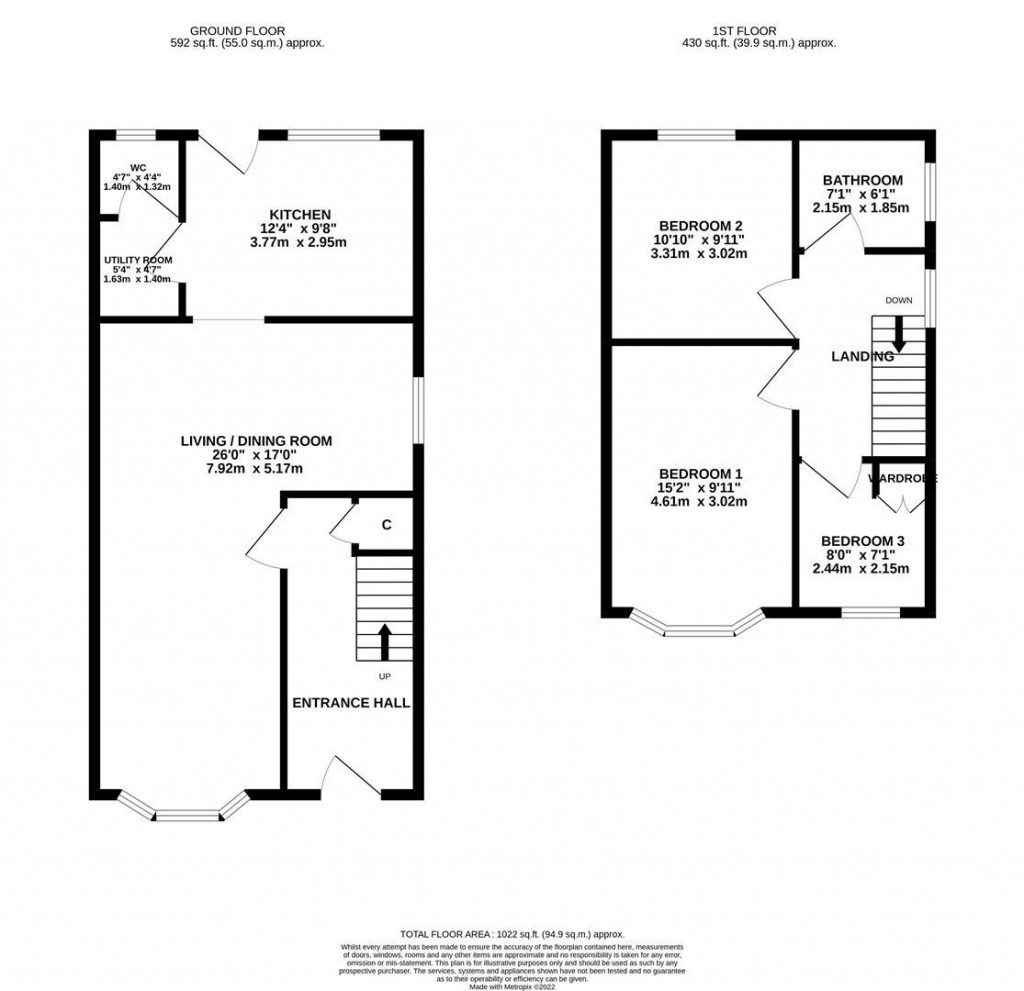 Floorplans For Northampton Road, Broughton