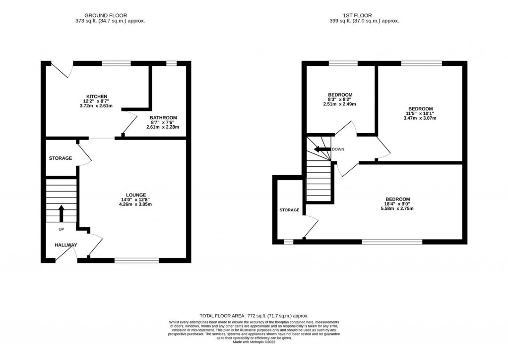 Floorplans For Holly Road, Kettering