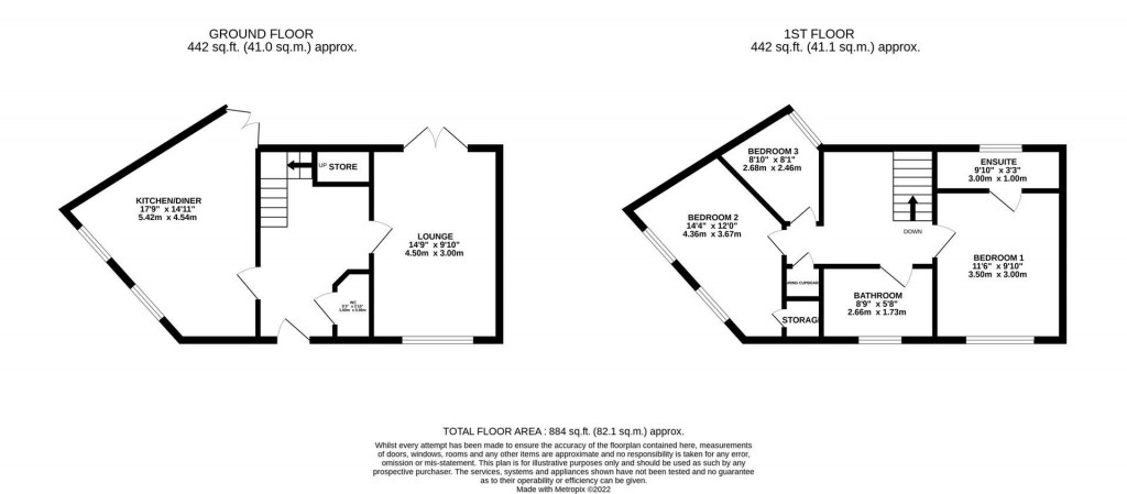 Floorplans For Buttercup Road, Desborough