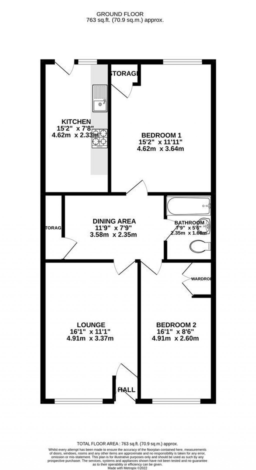 Floorplans For Charnwood Avenue, Northampton