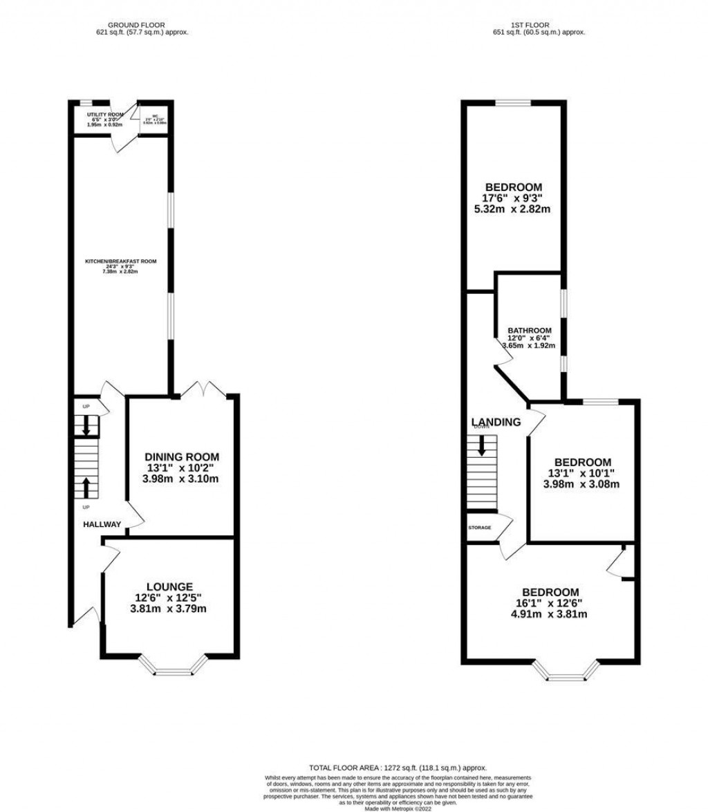 Floorplans For Adams Avenue, Northampton