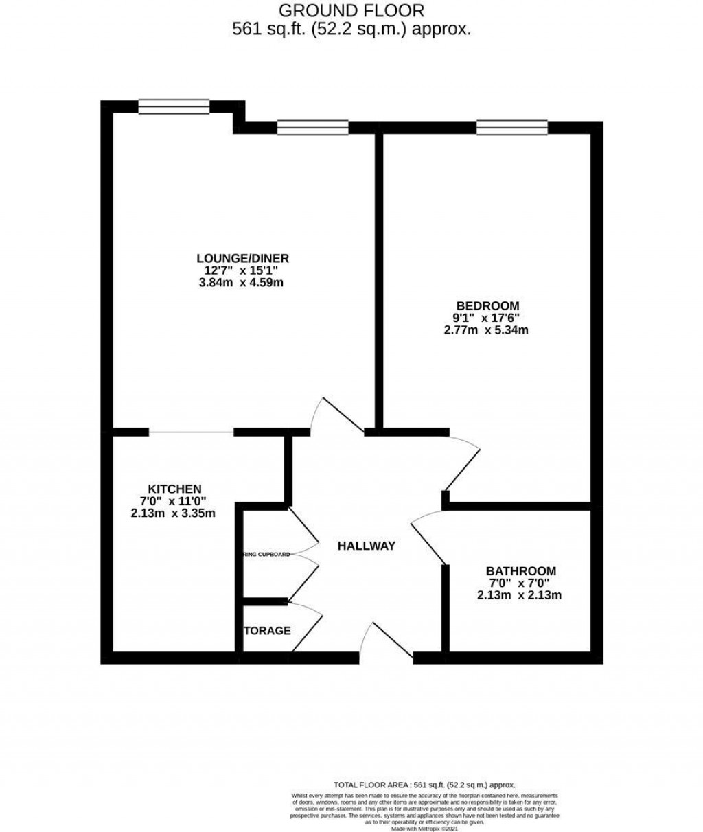 Floorplans For 213 High Street, Upton, Northampton