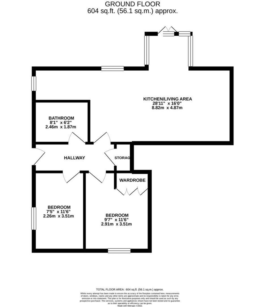 Floorplans For Berrywood Drive, Northampton