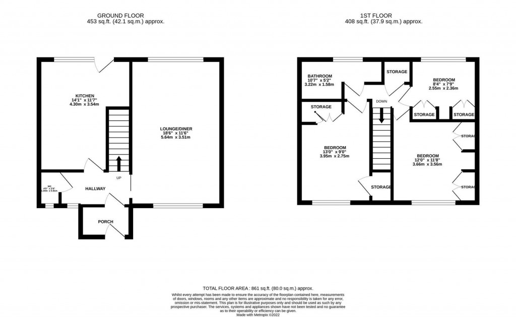 Floorplans For Hesperus, Wellingborough