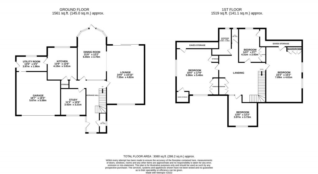 Floorplans For Debdale Road, Wellingborough