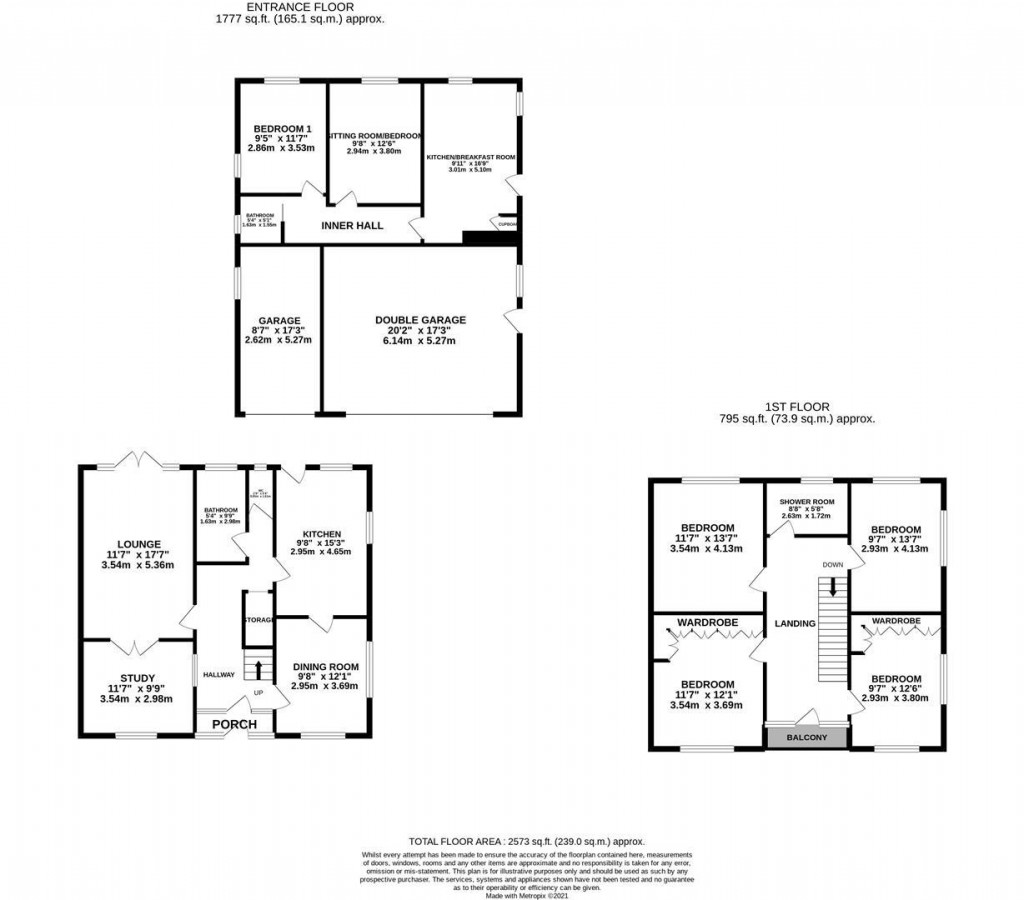 Floorplans For Cross Road, Wellingborough