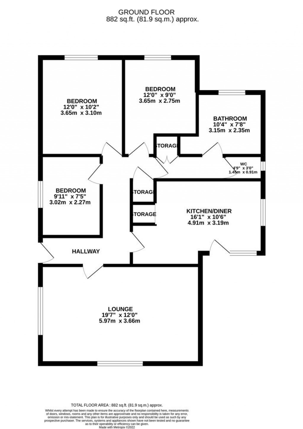 Floorplans For Fleetwood Gardens, Market Harborough