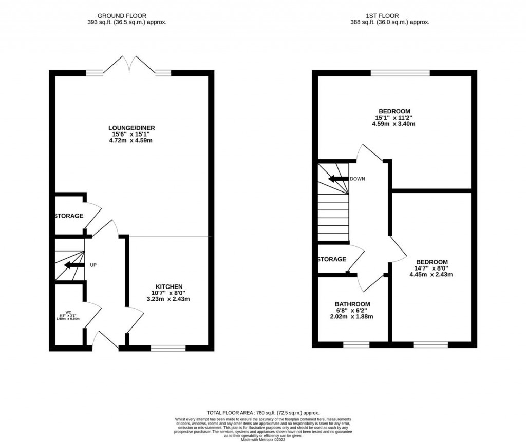 Floorplans For ** SHARED OWNERSHIP ** Poppy Drive, Raunds, Wellingborough