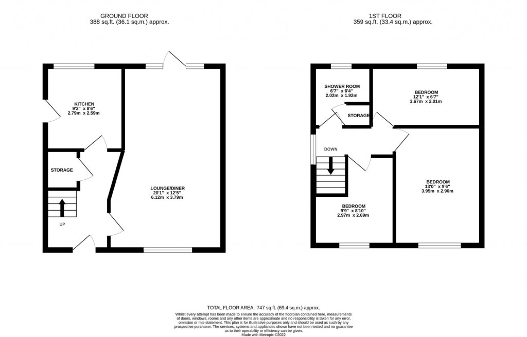 Floorplans For Sherwood Drive, Barton Seagrave, Kettering