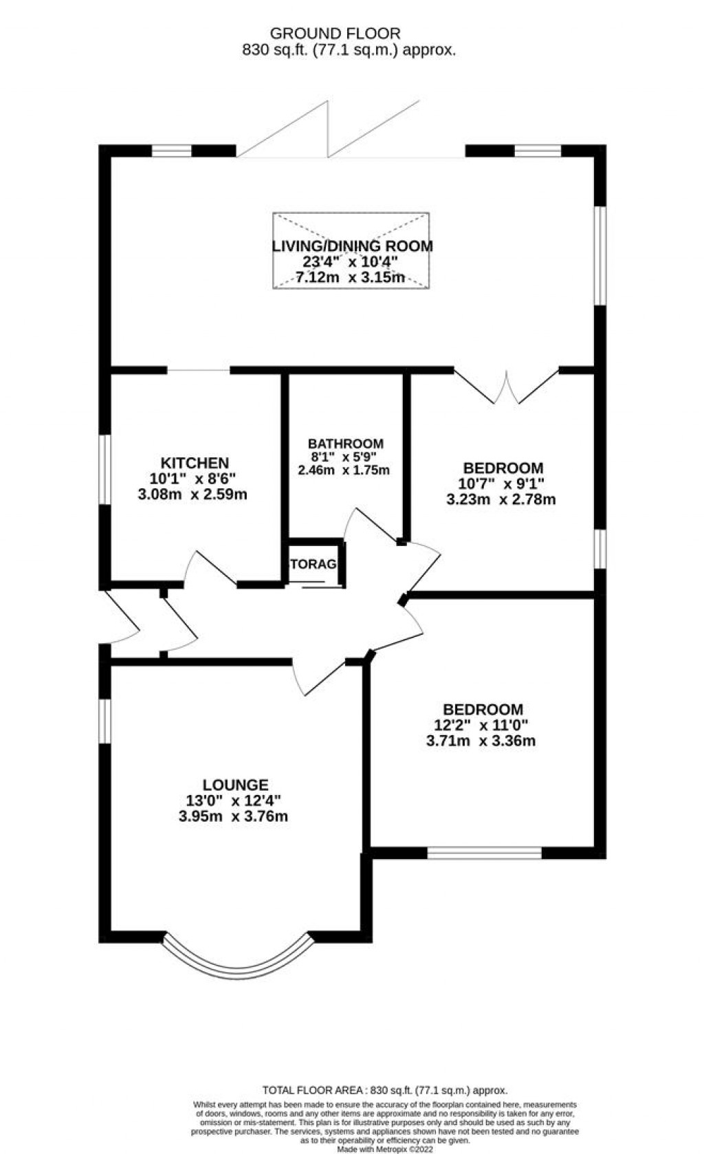 Floorplans For Greenfield Avenue, Kettering