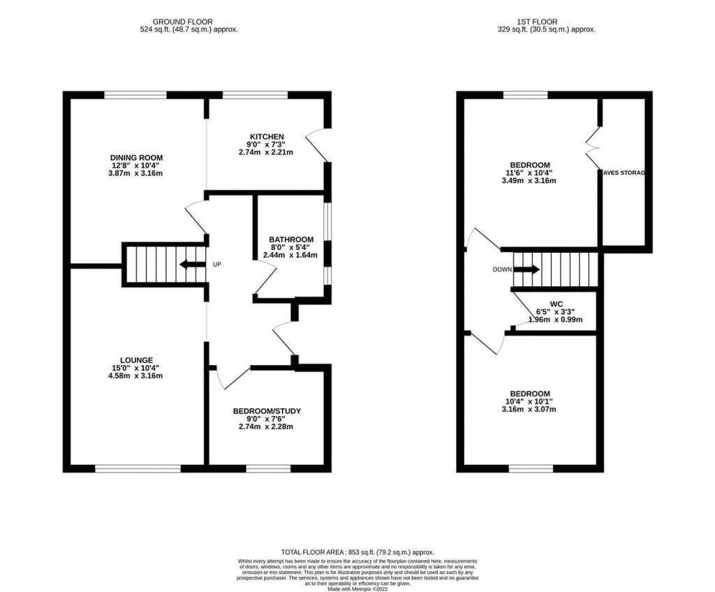 Floorplans For Ridgeway West, Market Harborough