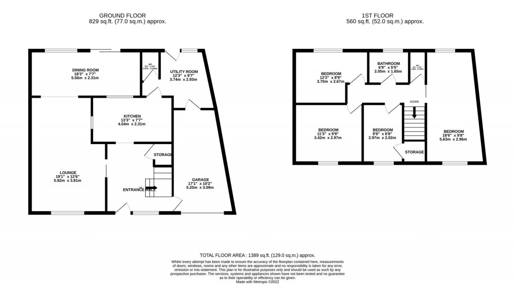 Floorplans For Ringstead Close, Barton Seagrave, Kettering