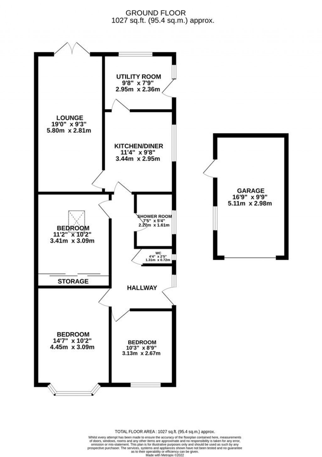 Floorplans For Harvey Road, Wellingborough