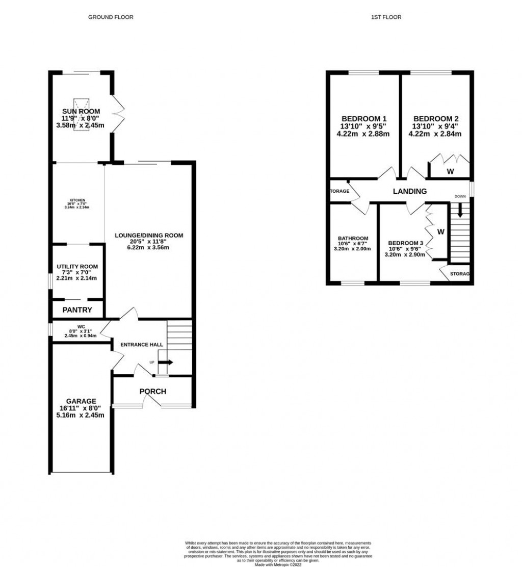 Floorplans For Princes Avenue, Desborough