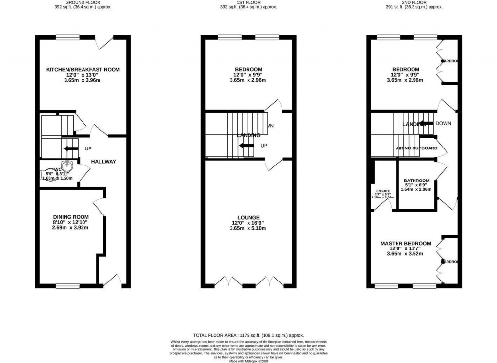 Floorplans For Wheatfield Drive, Burton Latimer, Kettering