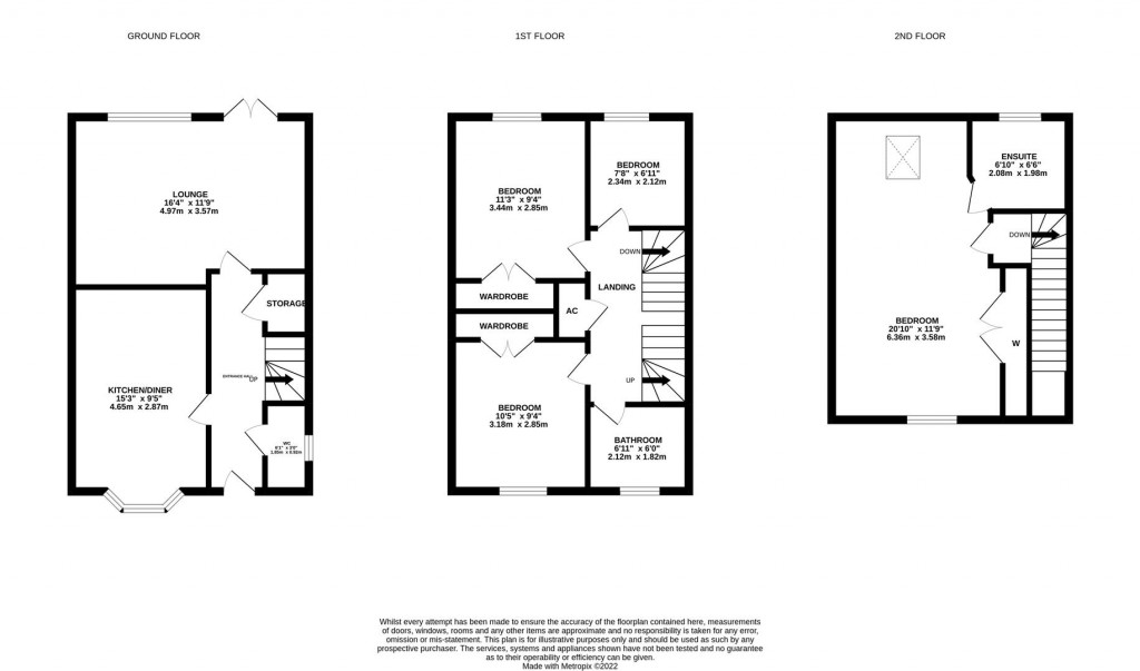 Floorplans For Addis Close, Burton Latimer, Kettering