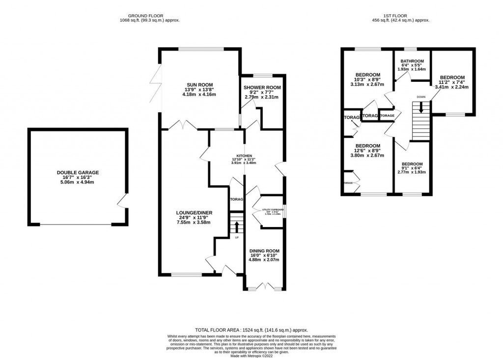 Floorplans For Eastlands Road, Finedon, Wellingborough