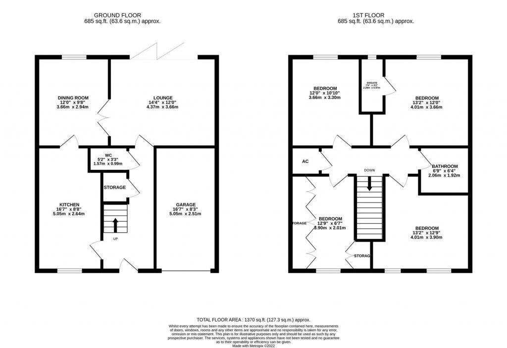 Floorplans For Slipton Road, Burton Latimer, Kettering