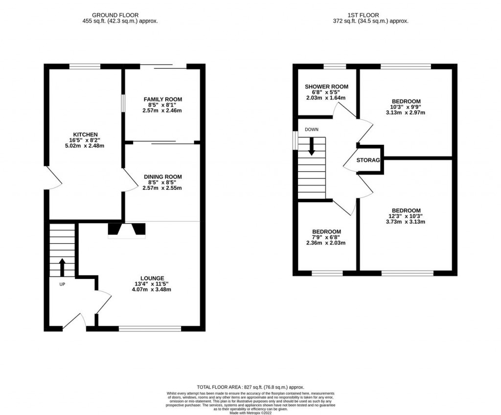 Floorplans For Pennine Way, Kettering