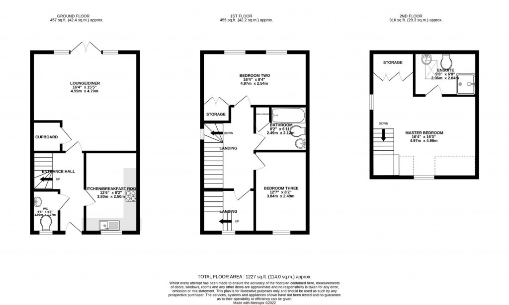 Floorplans For Burywell Road, Wellingborough